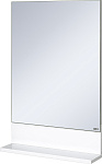 Зеркало Misty Алиса 60 с полочкой белое Фото 2