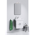 Зеркало с светильником Aqwella Alicante 50см Фото 3