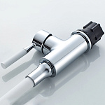 Смеситель для кухни Ledeme 4199-3L (белый/хром) Фото 4