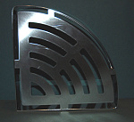 Полка Fixsen Hotel угловая нерж/хром Фото 2