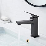 Смеситель для умывальника Ledeme 1078U графит Фото 7