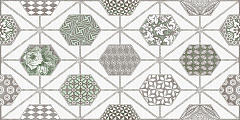 Декор Azori Devore Light Geometria 31.5x63