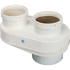 Адаптер моноблочный для раздельного дымоудаления DN80/80 STOUT (Vaillant.Protherm)