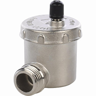 Воздухоотводчик 1/2 автомат.STOUT угловой Фото 1