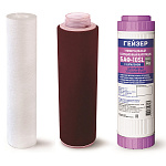 Комплект картриджей Гейзер К-1 (РР, Арагон 2, БАФ, муфта Б) Фото 2