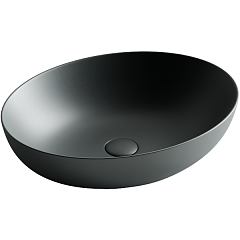 Раковина накладная Ceramicanova Element CN6017MDH темный антрацит