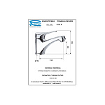 Смеситель для умывальника REMER Giga four G11 4 Фото 2