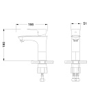 Смеситель Lemark Nero LM0206C для раковины Фото 2