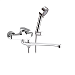 Смеситель для ванны и душа REMER Class line 49 L с д/к Фото 1