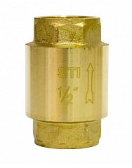 Клапан обратный пруж. STI 1/2" (латунь)