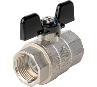 Кран шаровый 3/4" б. г/г Stout Фото 1