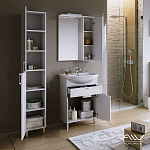 Зеркальный шкаф "Vittoria 60/2"-01 (белый, правый) Фото 4