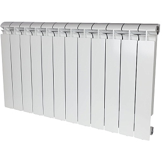 Радиатор алюминиевый STOUT ALPHA 500/80 12 секций Фото 1