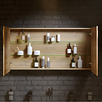 Зеркало-шкаф Aqwella Mobi 120см Белый Фото 3