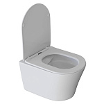 Унитаз подвесной безободковый Wave Trend с сиденьем микролифт Фото 2