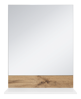 Зеркало Misty Адриана 55 с полочкой Фото 1