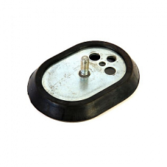 Фланец овальный RCA с прокладкой 