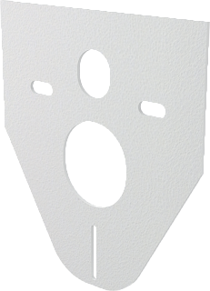 Звукоизоляционная плита для подвесного унитаза и биде M91 Фото 1