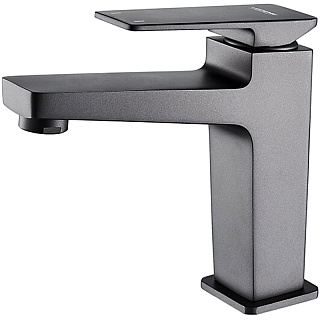 Смеситель для умывальника Ledeme 1078U графит Фото 1
