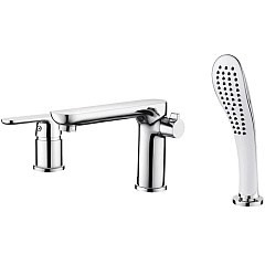 Смеситель на борт ванны Ledeme L1153L (хром)