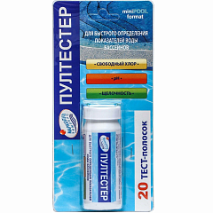 Тестер ПУЛТЕСТЕР для PH/CL щелочность