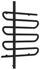 Полотенцесушитель электрический Сунержа ЭПАТАЖ левый/правый Черный матовый