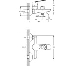 Смеситель Rush Edge для ванны и душа Фото 3