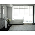 Ванна акриловая AZARIO KAPRIS 170х90 левая (чаша, экран, каркас) Фото 4