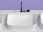 Раковина накладная Ceramicanova Element CN6053 белый глянцевый Фото 4