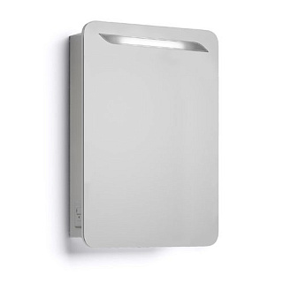 Зеркальный шкаф Alavann Alta 55 белый Фото 1