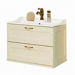 Тумба с раковиной Акватон "Леон 65" дуб бежевый