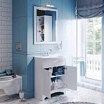 Тумба с раковиной Alavann Classic 60 белая Фото 8