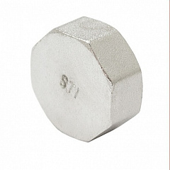 Заглушка STI 1" ВР никелированная