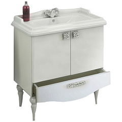 Тумба Comforty Монако-80 белый глянец с раковиной COMFORTY 3380