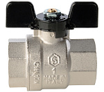 Кран шаровый 1" б. г/г Stout Фото 2