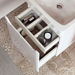 Тумба с раковиной Alavann Lana 50 белый Фото 3