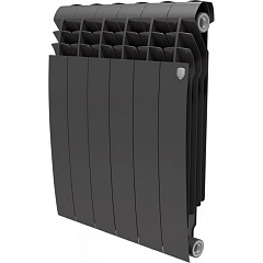 Радиатор биметаллический Royal Thermo BiLiner Noir Sable 500/87 6 секций