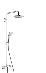 Душевая система термостатическая Hansgrohe Croma Select S 180 2jet Showerpip Фото 1
