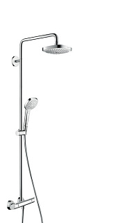 Душевая система термостатическая Hansgrohe Croma Select S 180 2jet Showerpip Фото 1