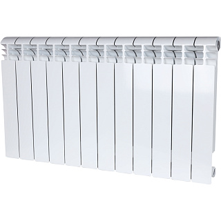 Радиатор алюминиевый STOUT VEGA 500/96 12 секций Фото 1