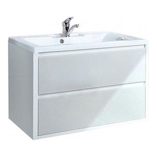 Тумба с раковиной Акватон РИМИНИ 80 белый Фото 1