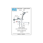 Смеситель для ванны и душа REMER Class line 49 L с д/к Фото 2