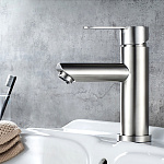 Смеситель для умывальника Ledeme 71003L нержавейка Фото 7