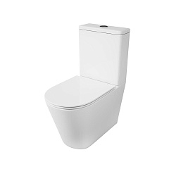 Унитаз-компакт безободковый OWL Vind Cirkel-G с сиденьем микролифт