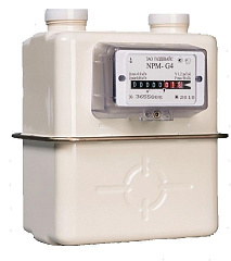 Счетчик газа NPM G-4 1 1/4" правый