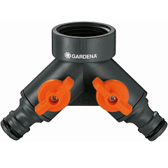 Распределитель 2-х канальный 1" GARDENA 00940-20.000.00