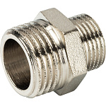 Ниппель переход. 1/2х3/8" ник. Stout Фото 3