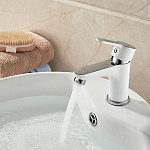 Смеситель для умывальника Ledeme L1003W Фото 8