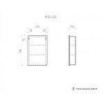 Зеркальный шкаф Vigo Callao 45 Фото 2