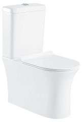 Унитаз-компакт BelBagno Ancona безободковый сиденье с микролифтом